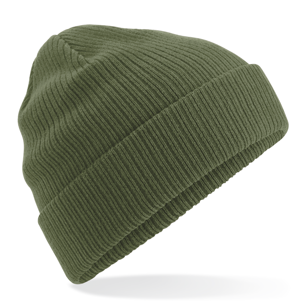 Beechfield® Bonnet en coton biologique Olive Green (B050)