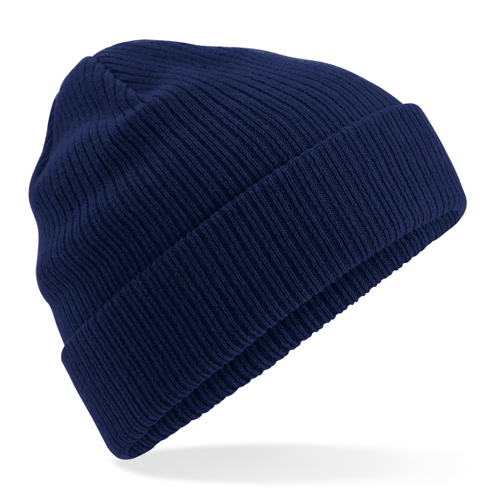 Beechfield® Bonnet en coton biologique Oxford Navy (B050)
