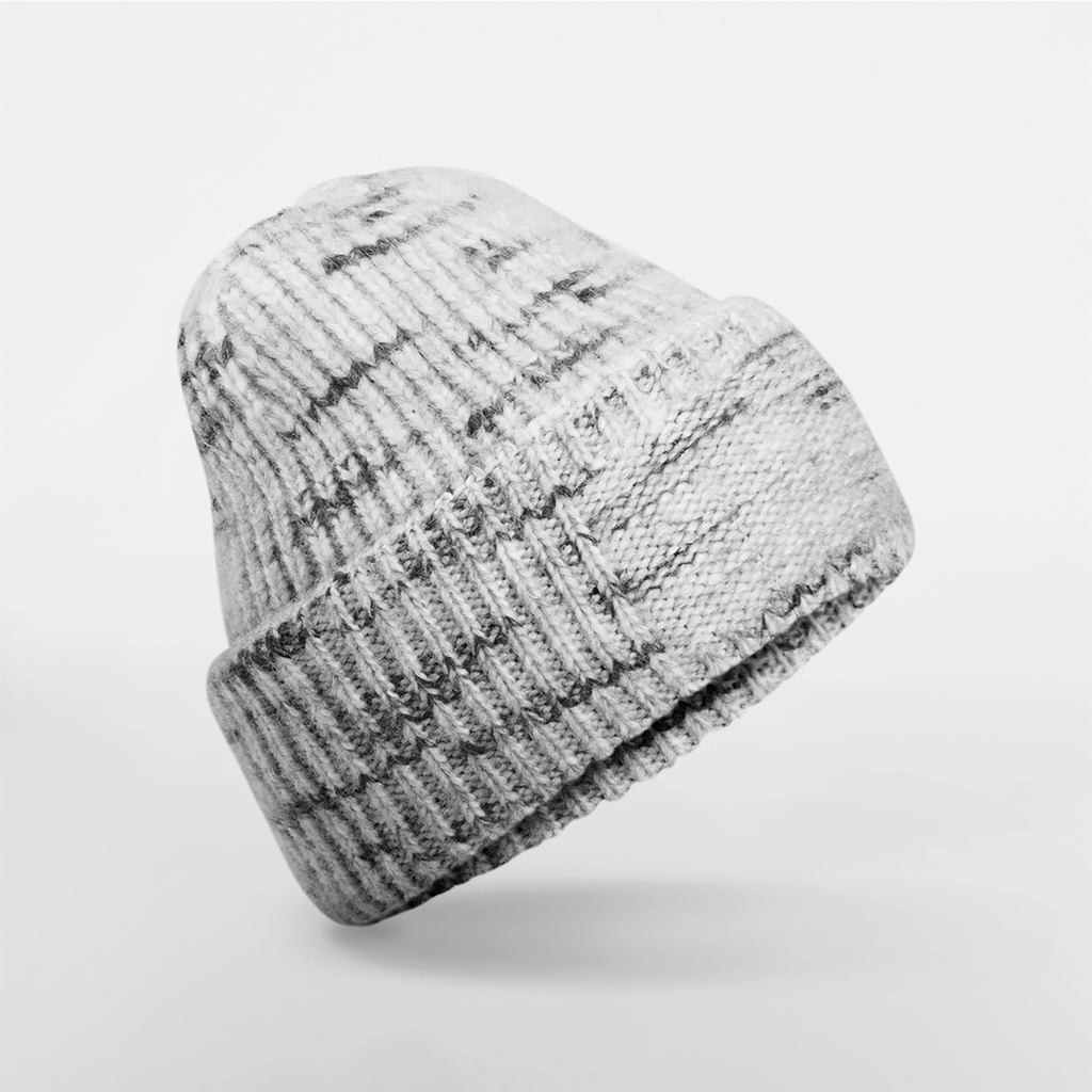 Beechfield® Bonnet à patch en grosse mailles Cloudy Haze (B330R)