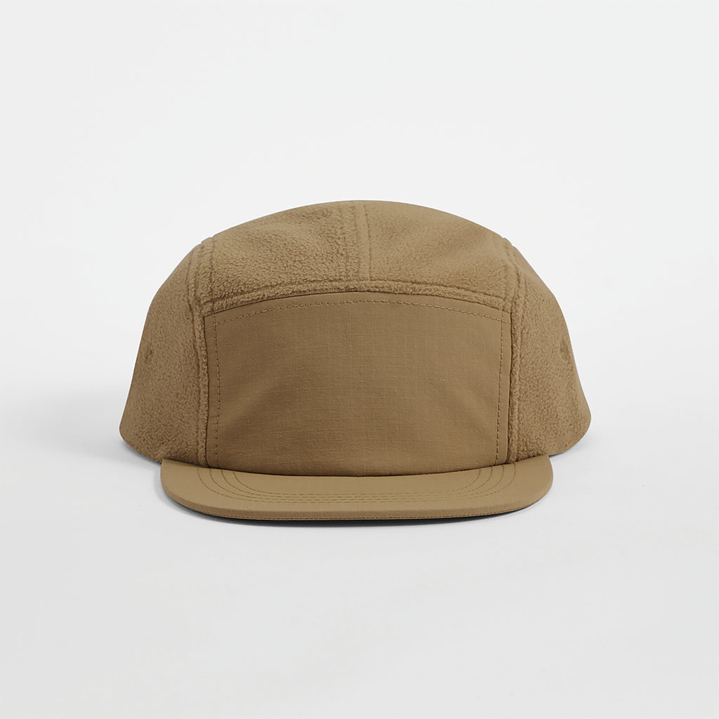 [B220R-Biscuit-One Size] Beechfield® Casquette campeur d'extérieur en polaire recyclée Biscuit (B220R)