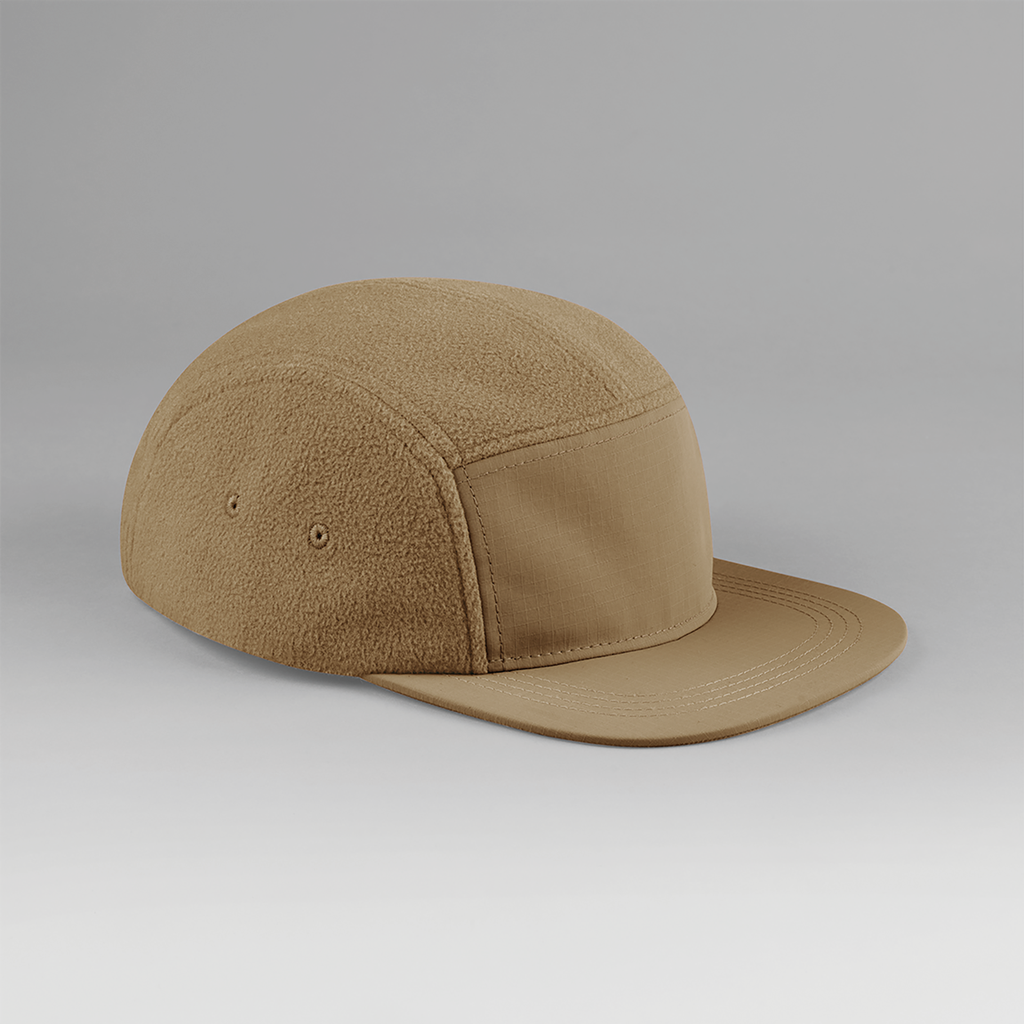 Beechfield® Casquette campeur d'extérieur en polaire recyclée Biscuit (B220R)