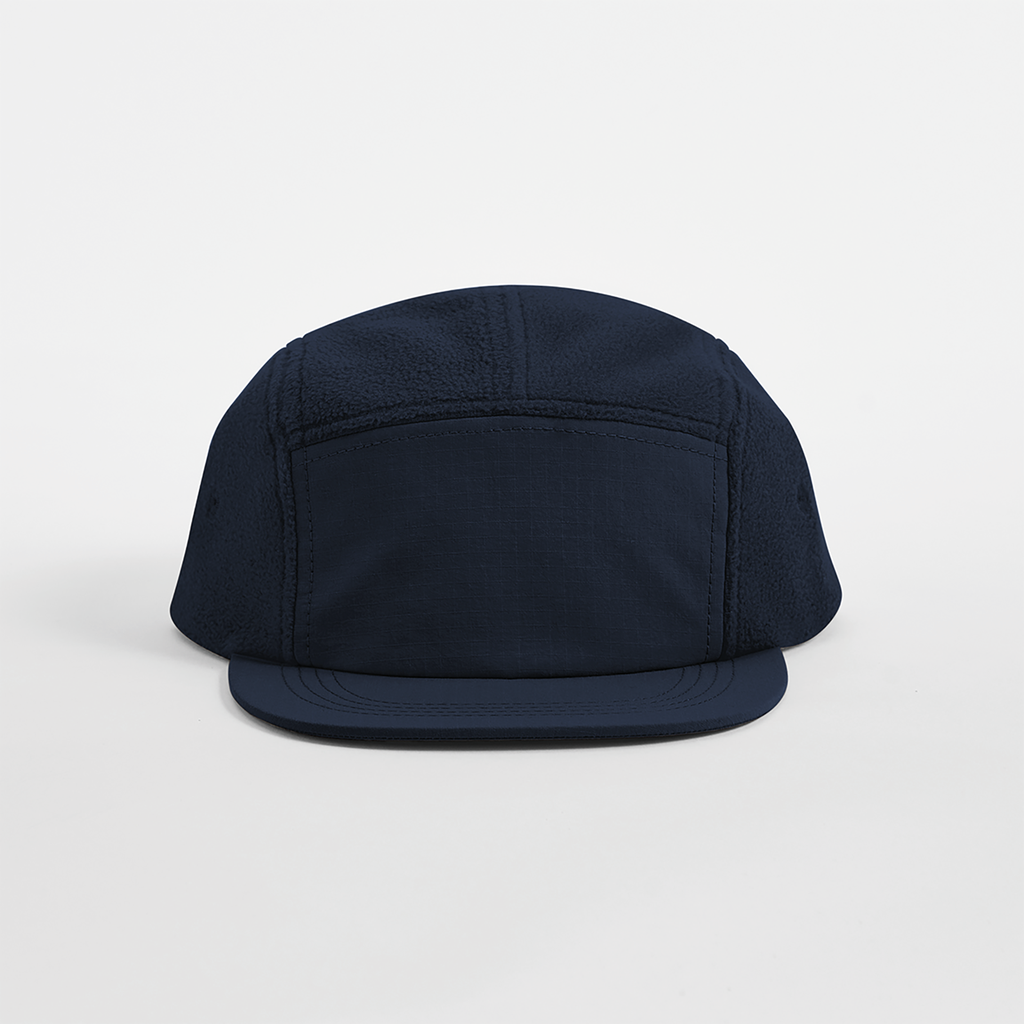 [B220R-Navy-One Size] Beechfield® Casquette campeur d'extérieur en polaire recyclée Navy (B220R)