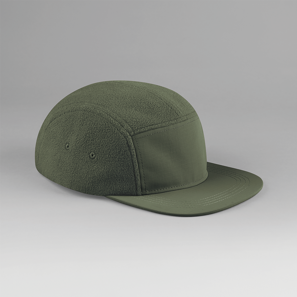 Beechfield® Casquette campeur d'extérieur en polaire recyclée Olive Green (B220R)