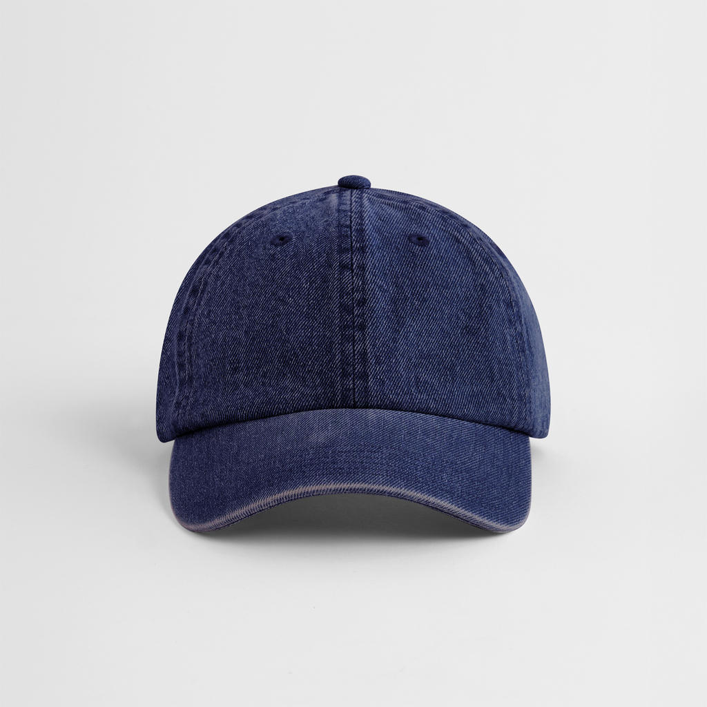 [B105-Indigo-One Size] Beechfield® Casquette denim Indigo (B105)