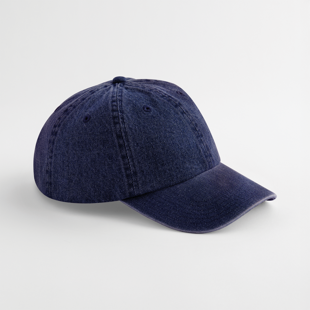 Beechfield® Casquette denim Indigo (B105)