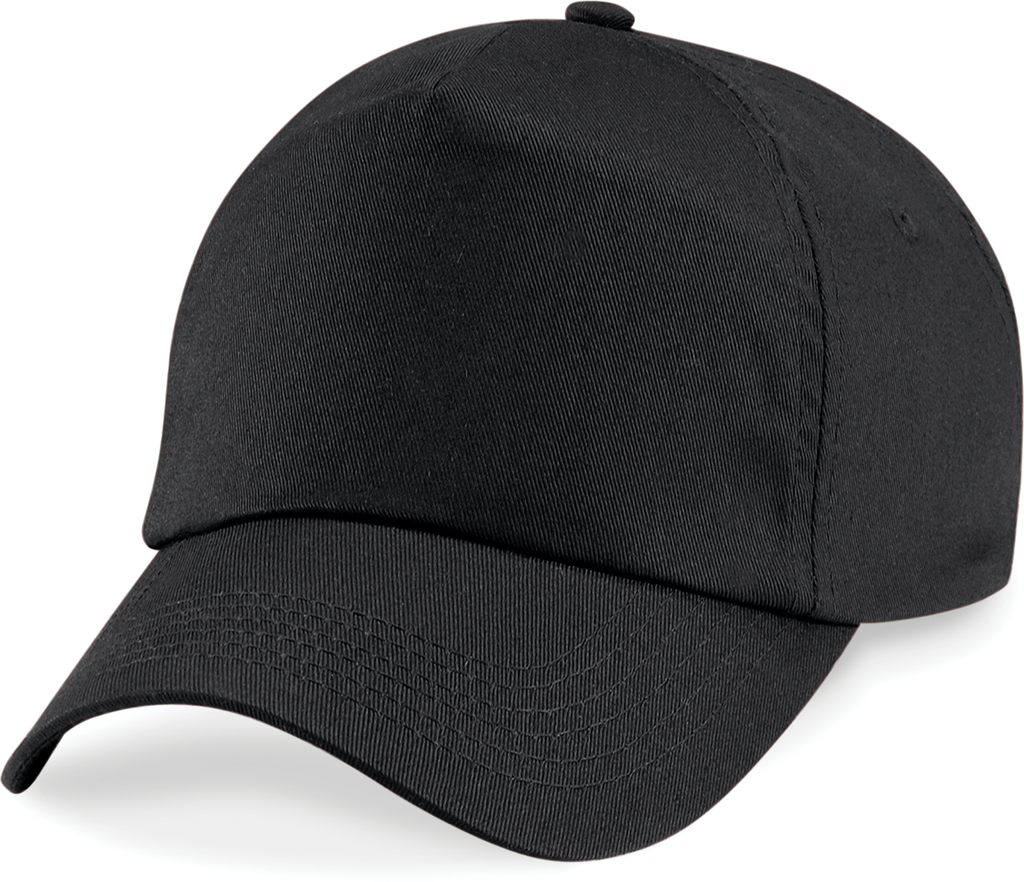 [B10-Black-One Size] Beechfield® Casquette originale 5 panneaux Black (B10)