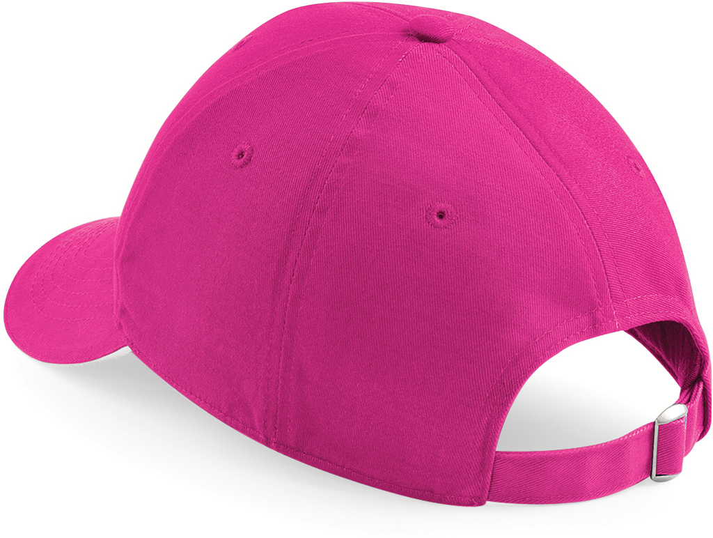 Beechfield® Casquette Athleisure - 6 panneaux Fuchsia / White (B20)