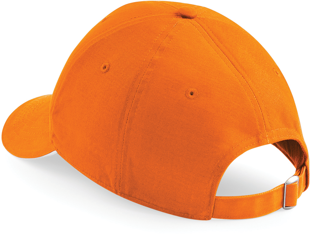 Beechfield® Casquette Athleisure - 6 panneaux Orange / White (B20)