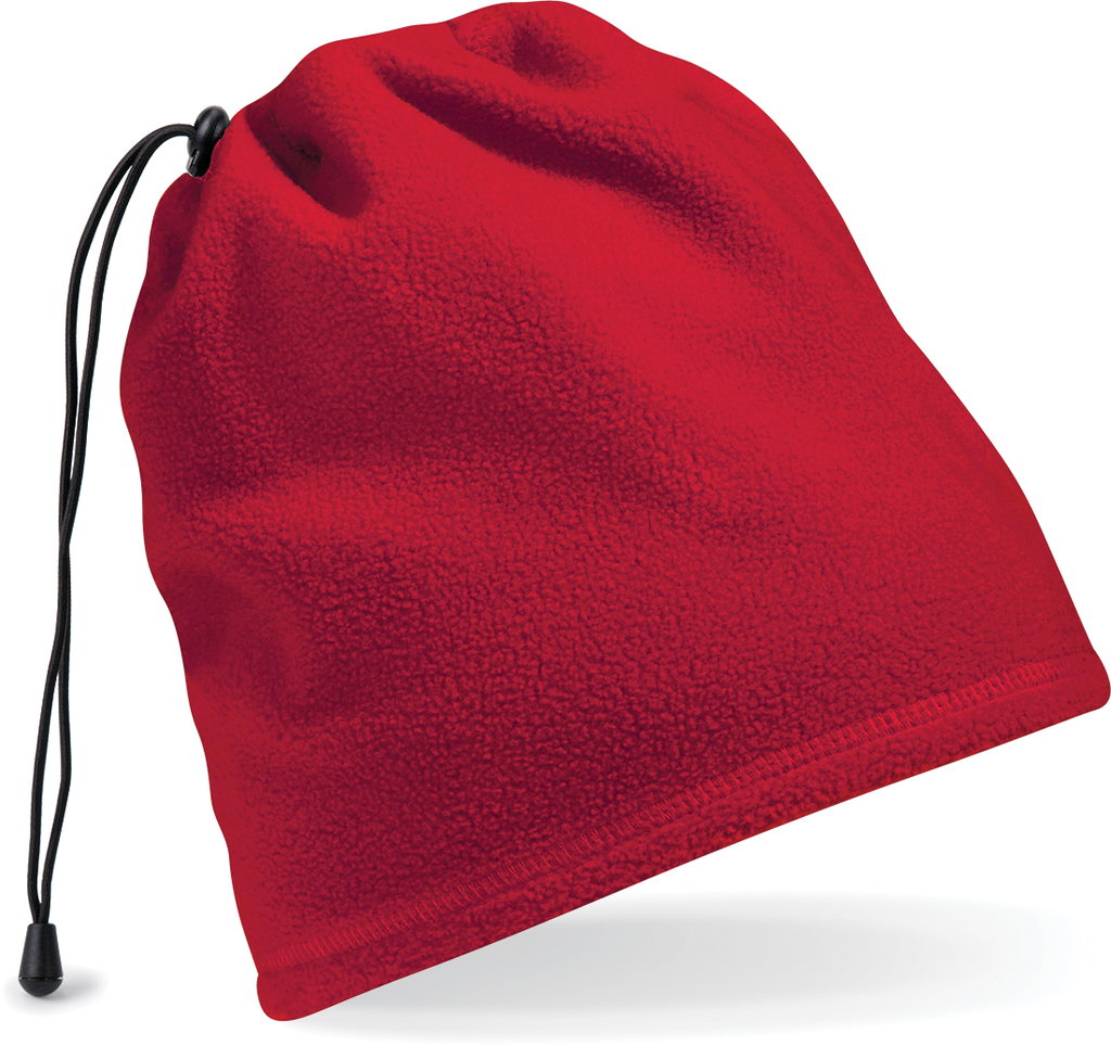 Beechfield® Bonnet / tour de cou Suprafleece™ Classic Red (B285)