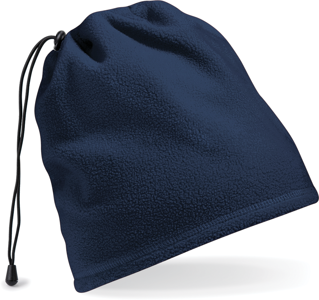 Beechfield® Bonnet / tour de cou Suprafleece™ French Navy (B285)
