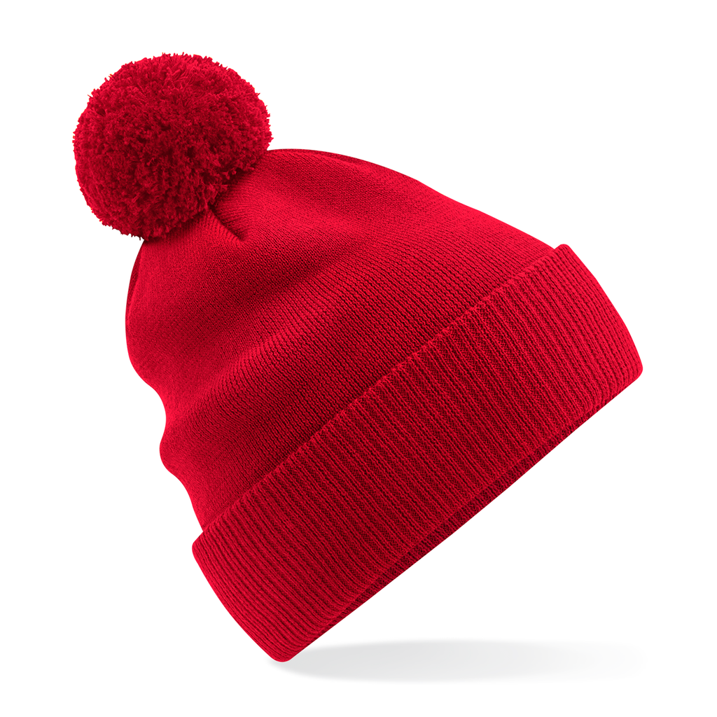 Beechfield® Bonnet Snowstar® en coton bio Classic Red (B450N)