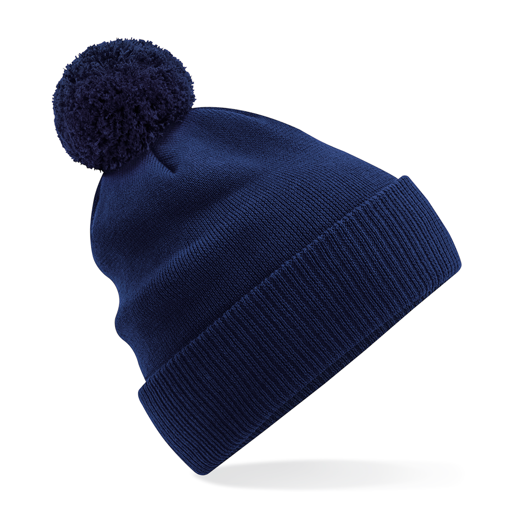 Beechfield® Bonnet Snowstar® en coton bio Oxford Navy (B450N)