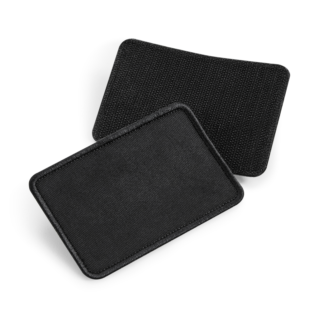 Beechfield® Patch amovible en coton Black (B600)