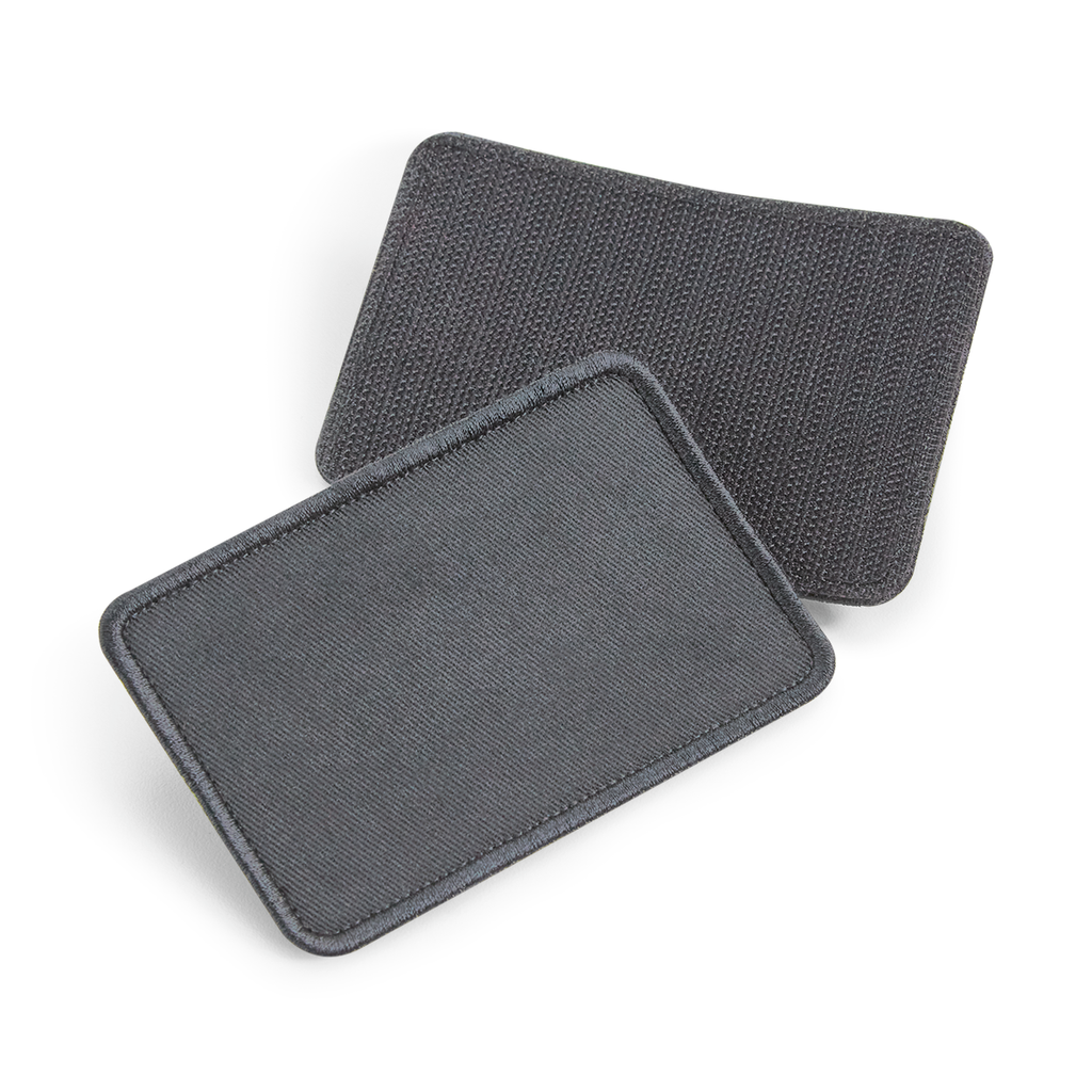 Beechfield® Patch amovible en coton Graphite Grey (B600)
