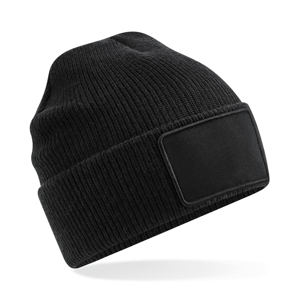 Beechfield® Bonnet Thinsulate™ avec patch amovible Black (B540)