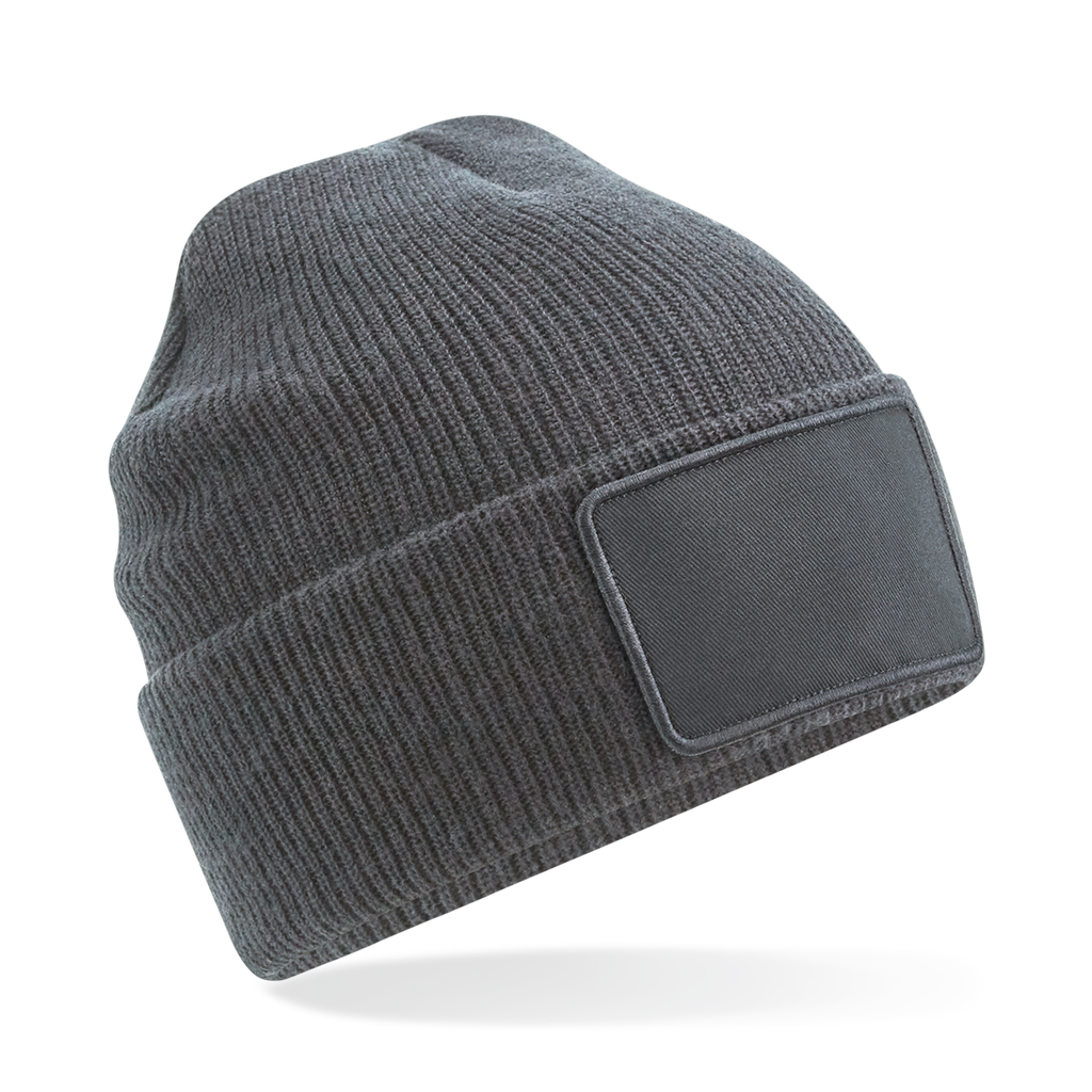 Beechfield® Bonnet Thinsulate™ avec patch amovible Graphite Grey (B540)