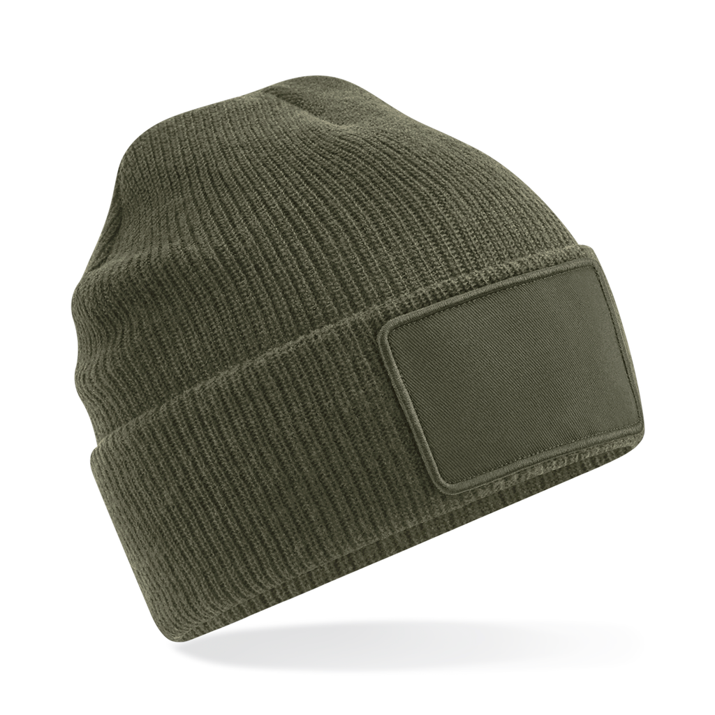 Beechfield® Bonnet Thinsulate™ avec patch amovible Military Green (B540)