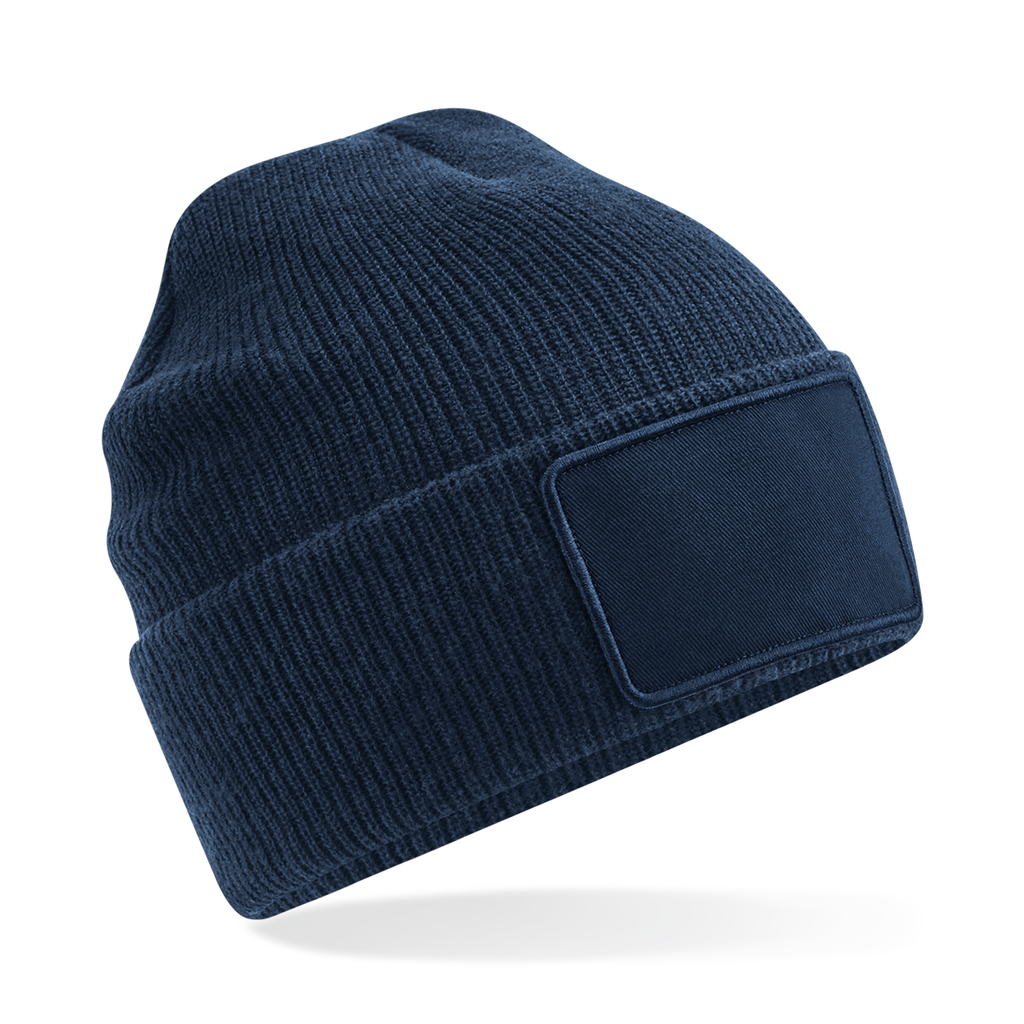 Beechfield® Bonnet Thinsulate™ avec patch amovible Navy (B540)