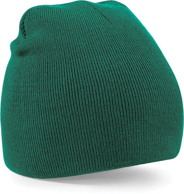 Beechfield® Bonnet Beanie original Pull-On Bottle Green (B44)