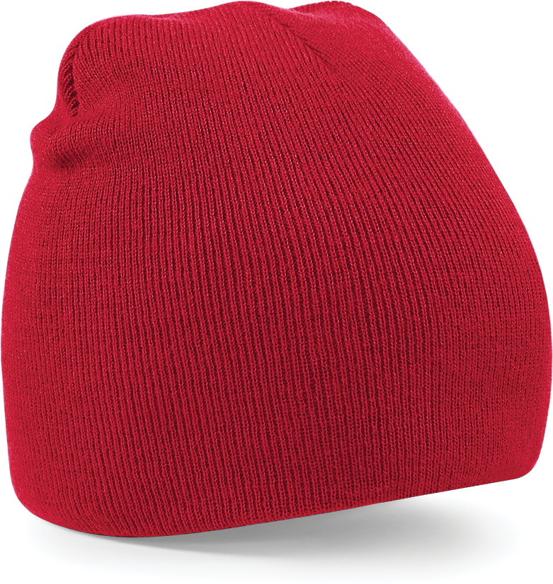 Beechfield® Bonnet Beanie original Pull-On Classic Red (B44)
