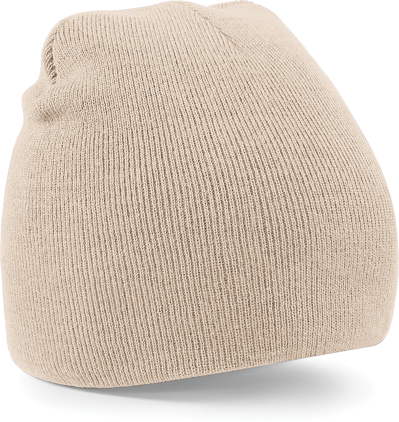 Beechfield® Bonnet Beanie original Pull-On Stone (B44)