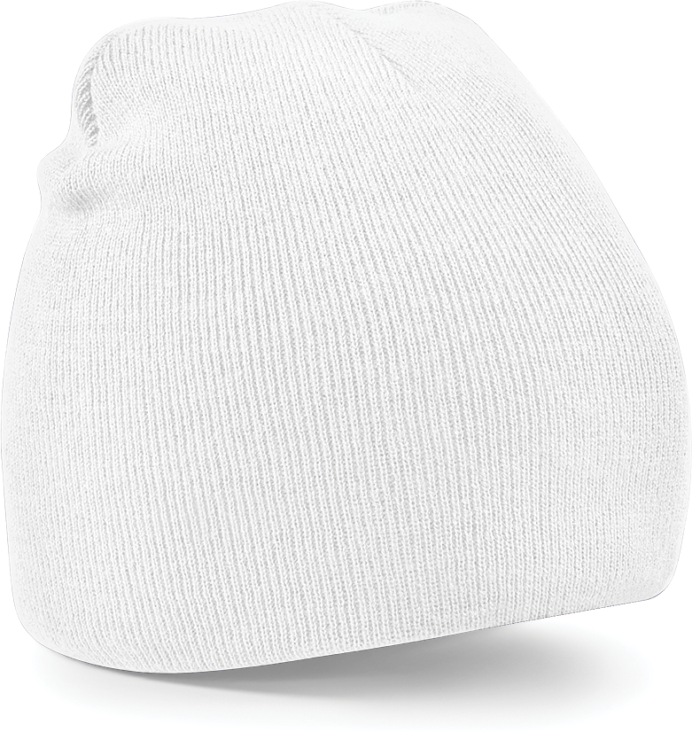 Beechfield® Bonnet Beanie original Pull-On White (B44)