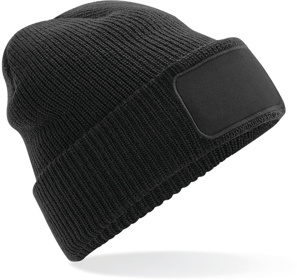 Beechfield® Bonnet Patch Thinsulate™ Black (B440)