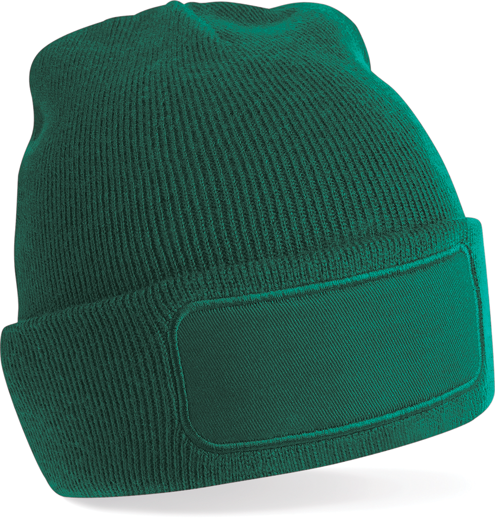 Beechfield® Bonnet à patch original Bottle Green (B445)