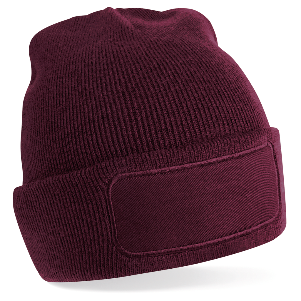 Beechfield® Bonnet à patch original Burgundy (B445)