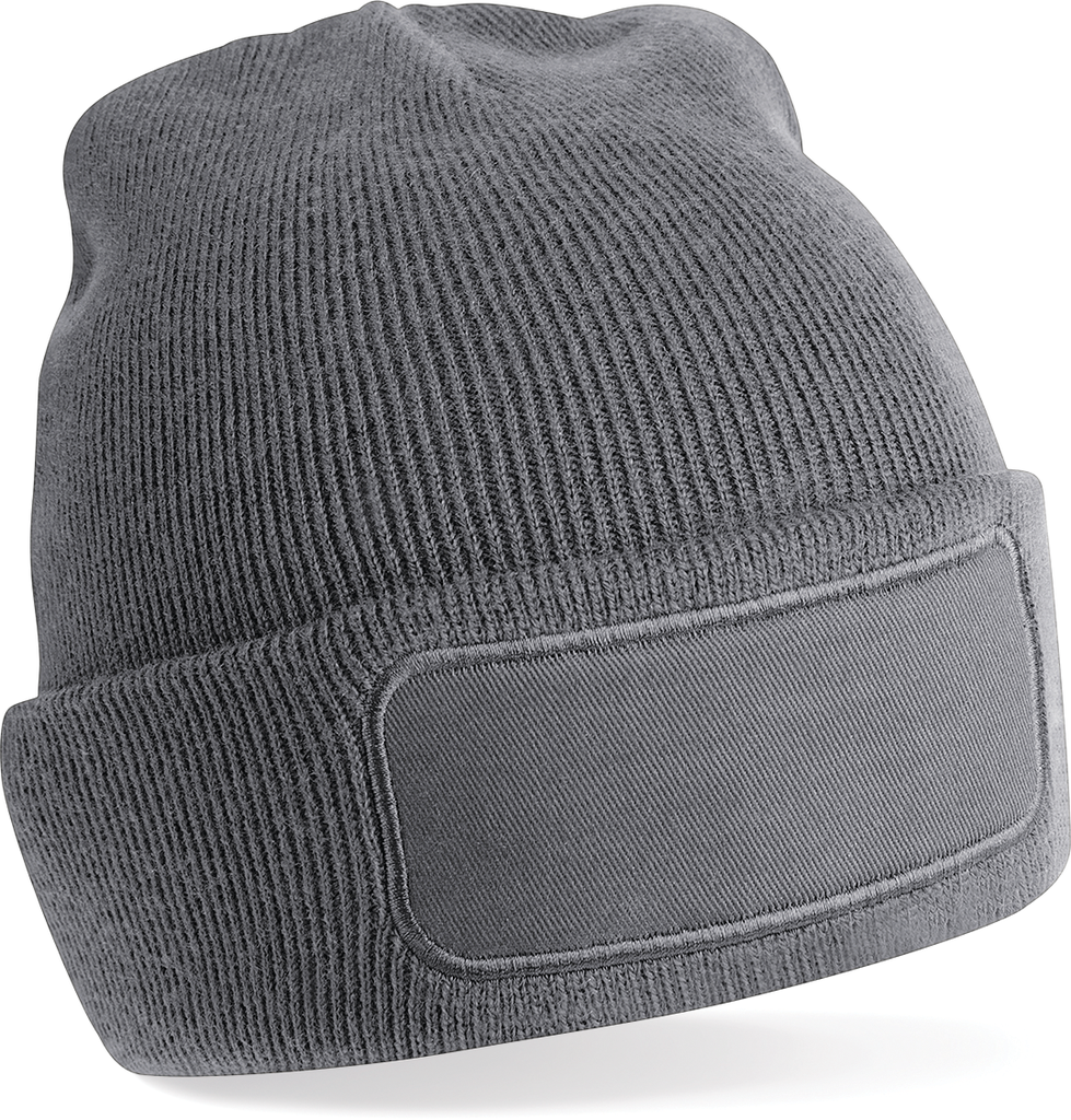 Beechfield® Bonnet à patch original Graphite Grey (B445)