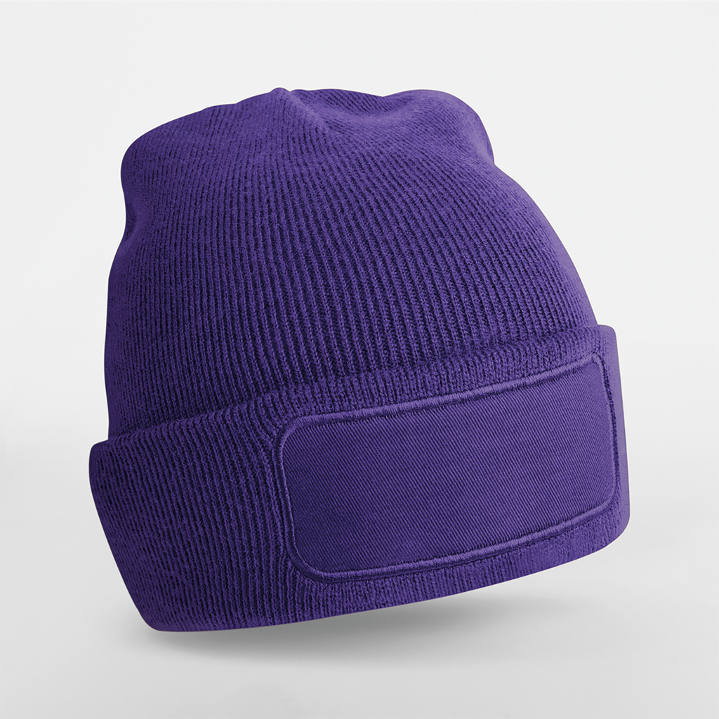 Beechfield® Bonnet à patch original Purple (B445)