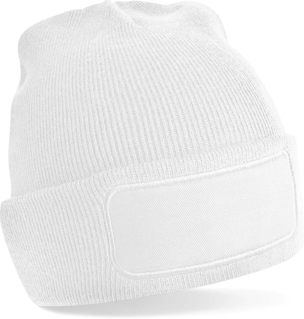 Beechfield® Bonnet à patch original White (B445)