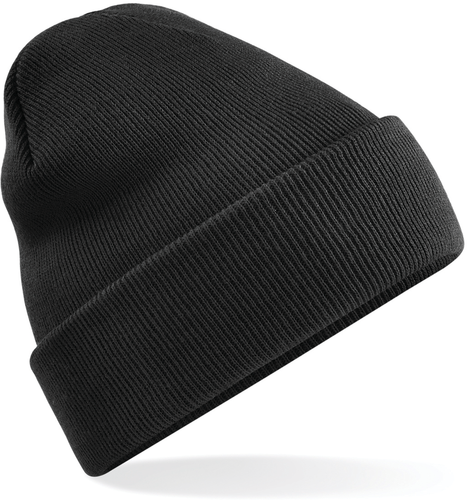 Beechfield® Bonnet Original à revers Black (B45)