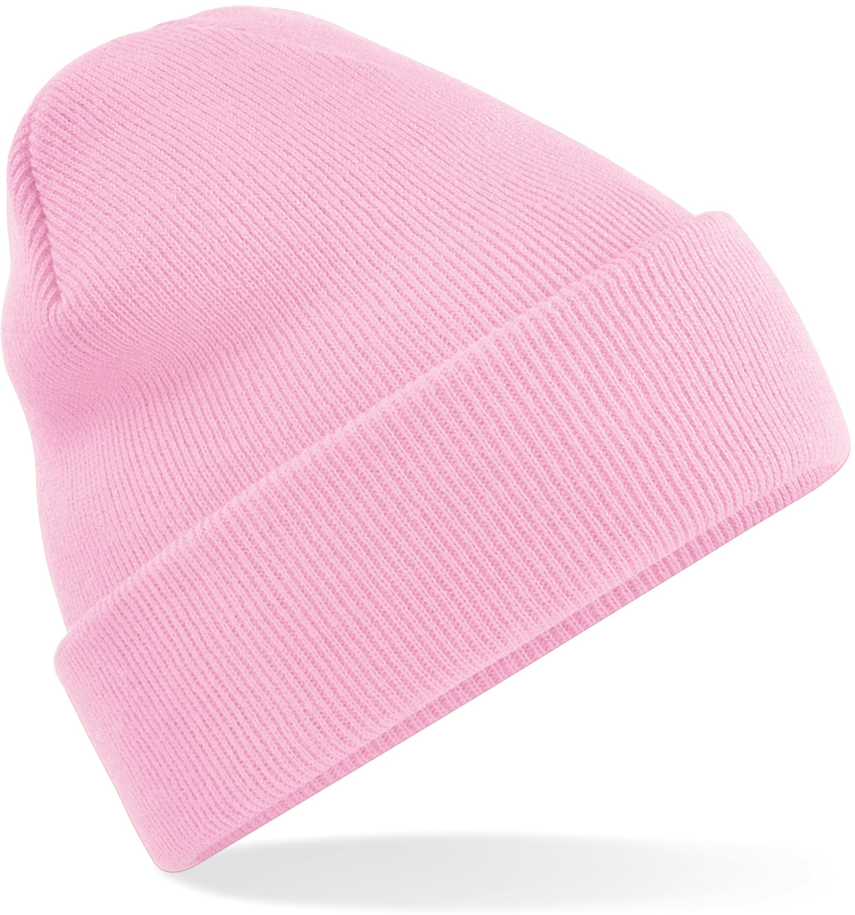 Beechfield® Bonnet Original à revers Classic Pink (B45)