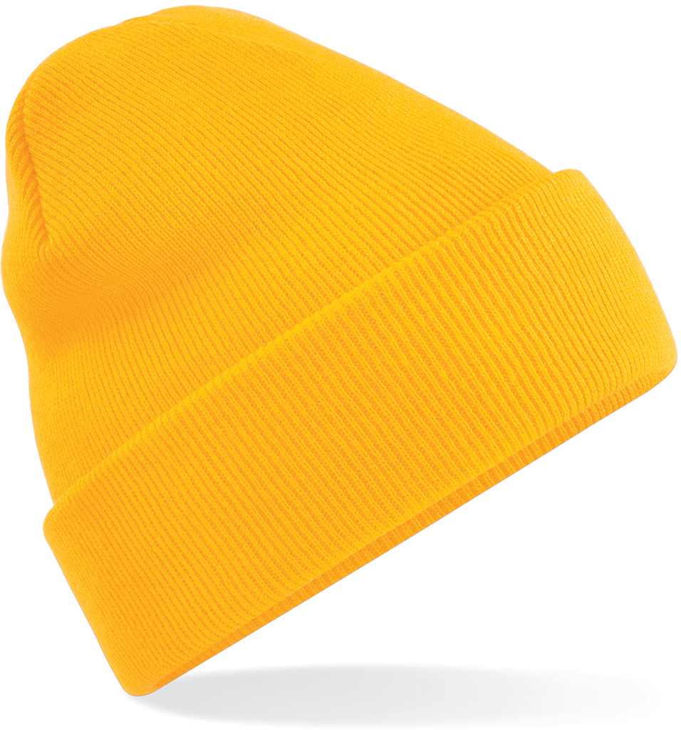 Beechfield® Bonnet Original à revers Gold (B45)