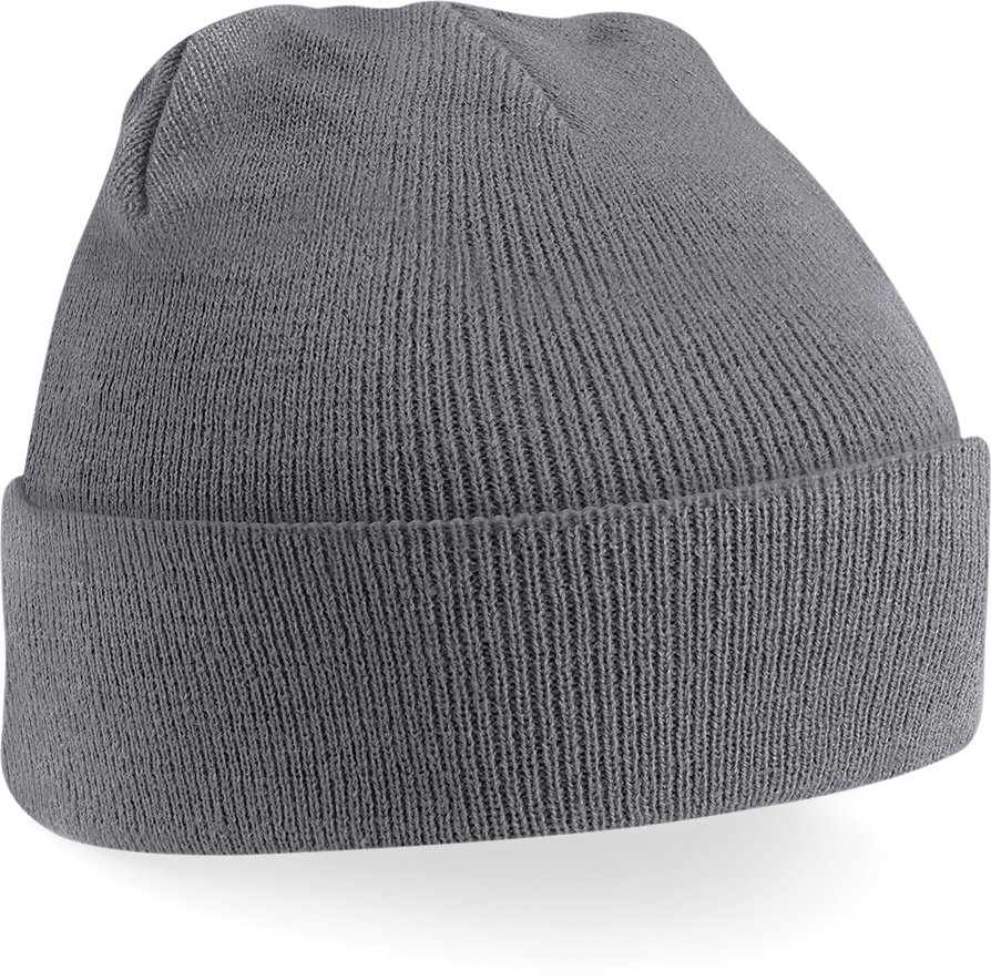 Beechfield® Bonnet Original à revers Graphite Grey (B45)