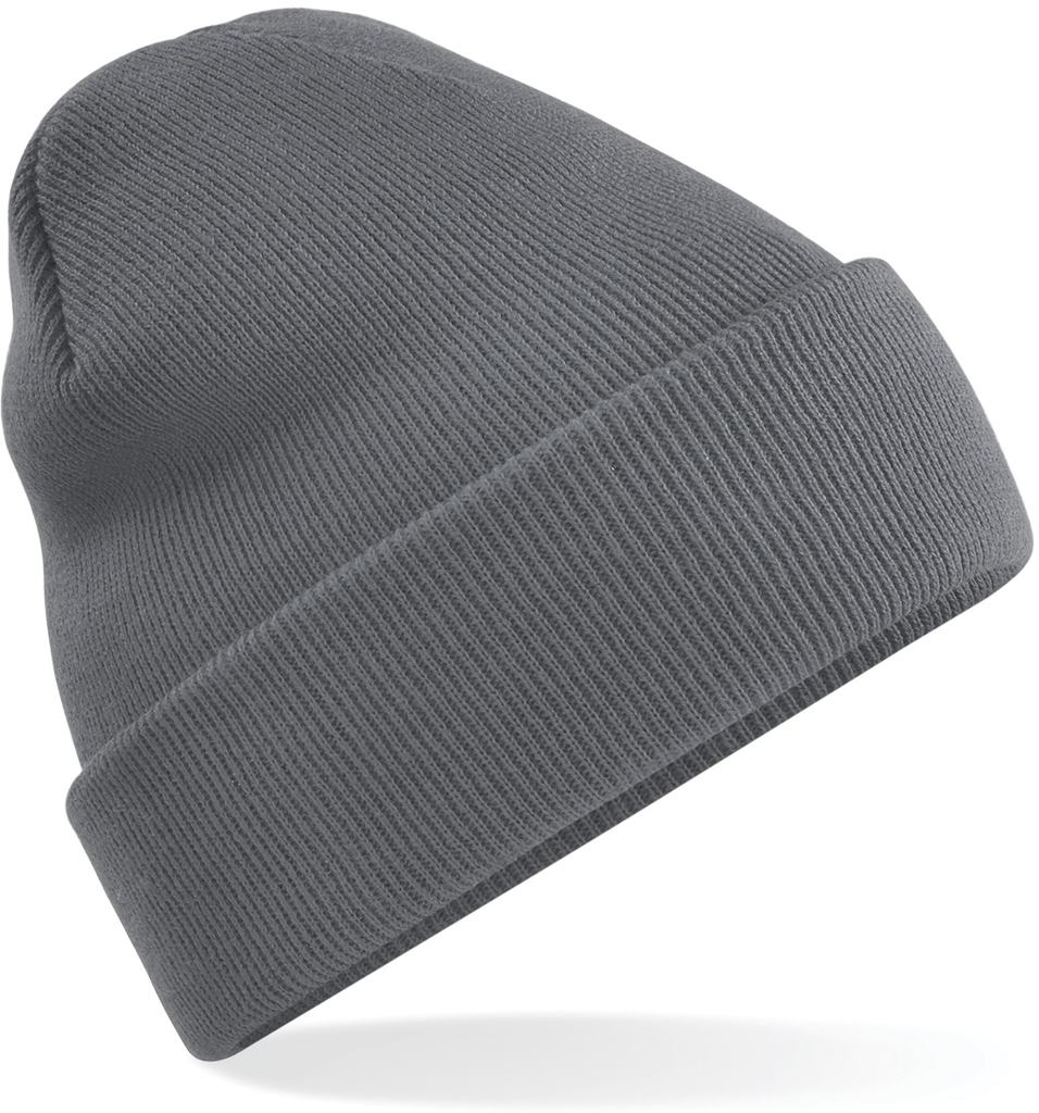Beechfield® Bonnet Original à revers Graphite Grey (B45)