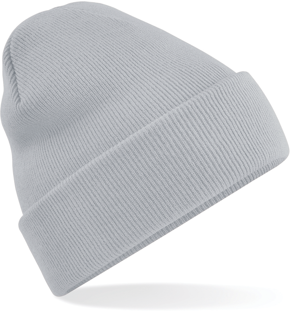 Beechfield® Bonnet Original à revers Light Grey (B45)