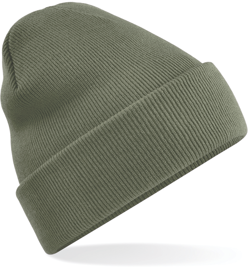 Beechfield® Bonnet Original à revers Olive Green (B45)