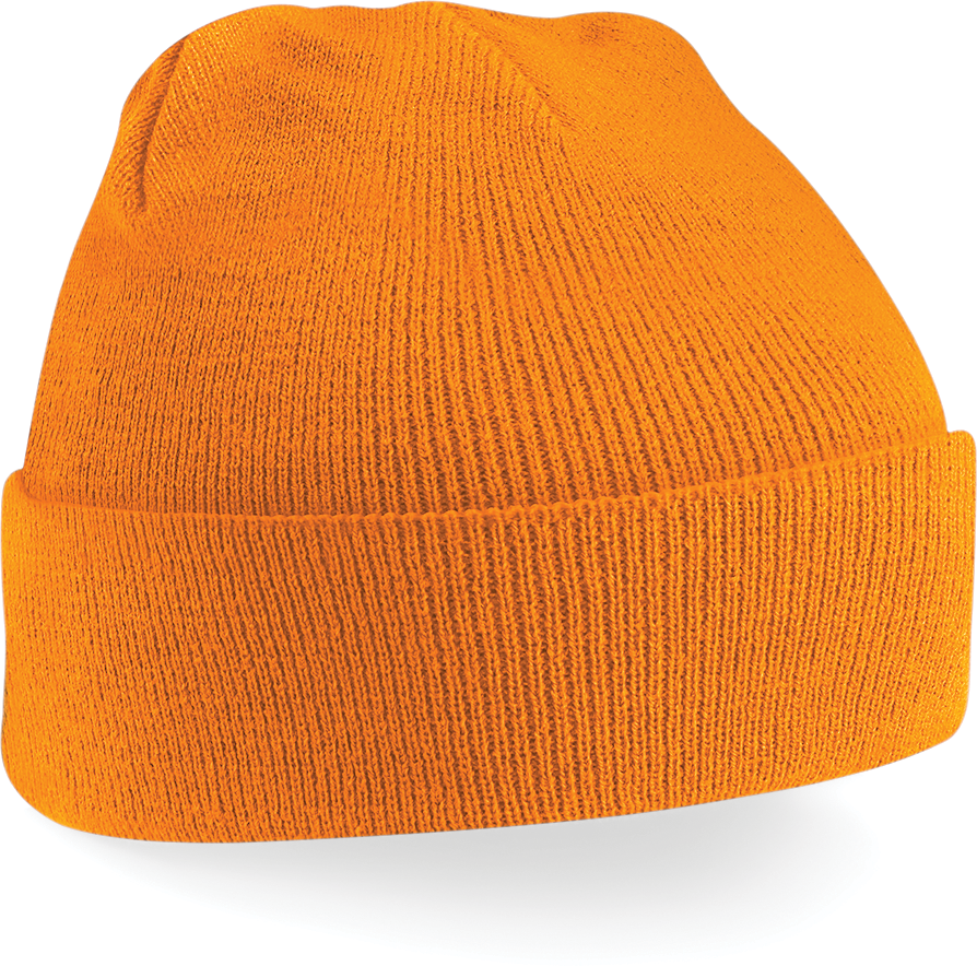 Beechfield® Bonnet Original à revers Orange (B45)