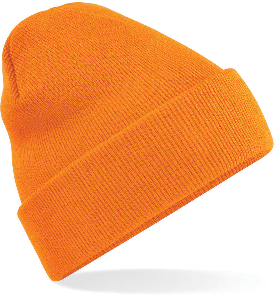 Beechfield® Bonnet Original à revers Orange (B45)