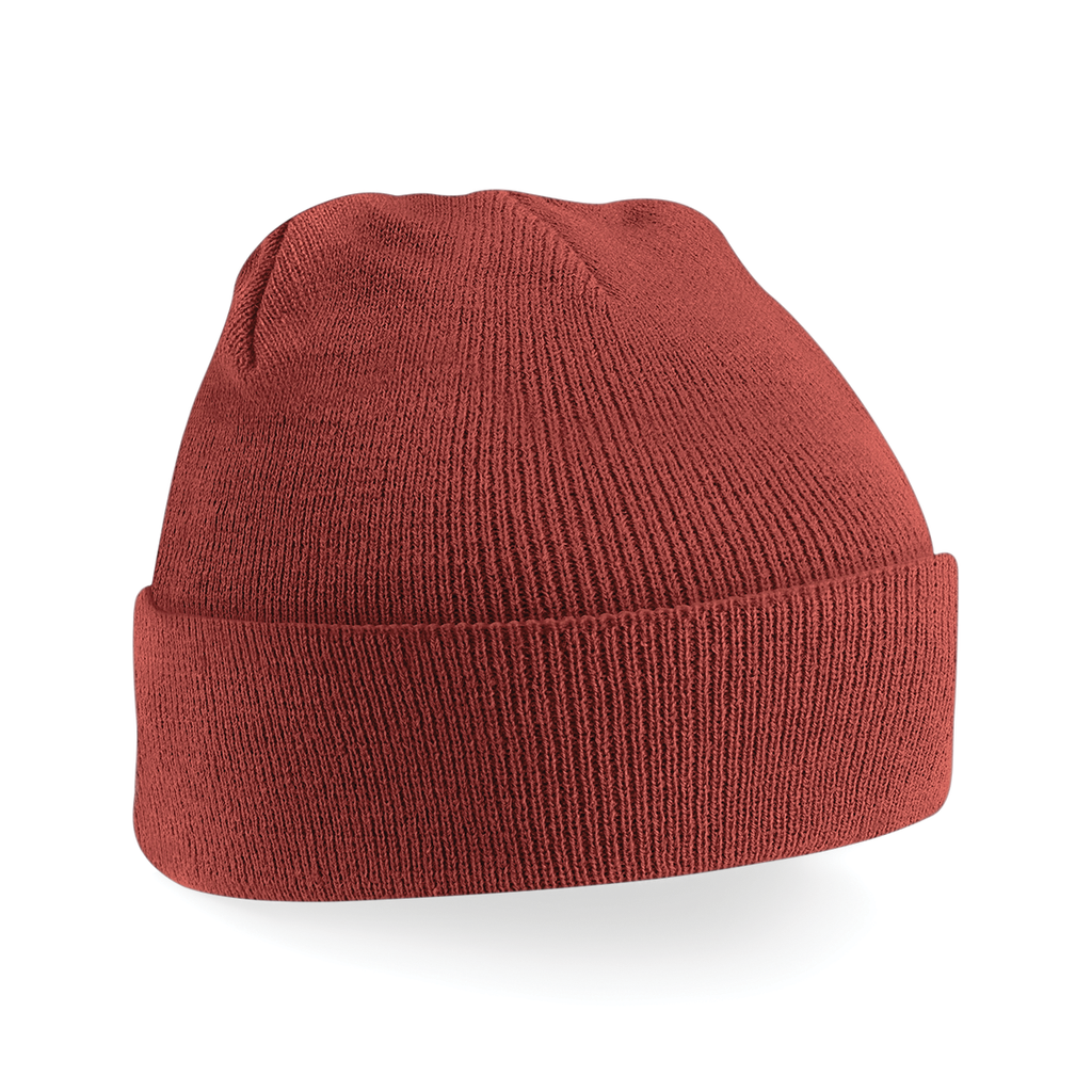 Beechfield® Bonnet Original à revers Orange rust (B45)