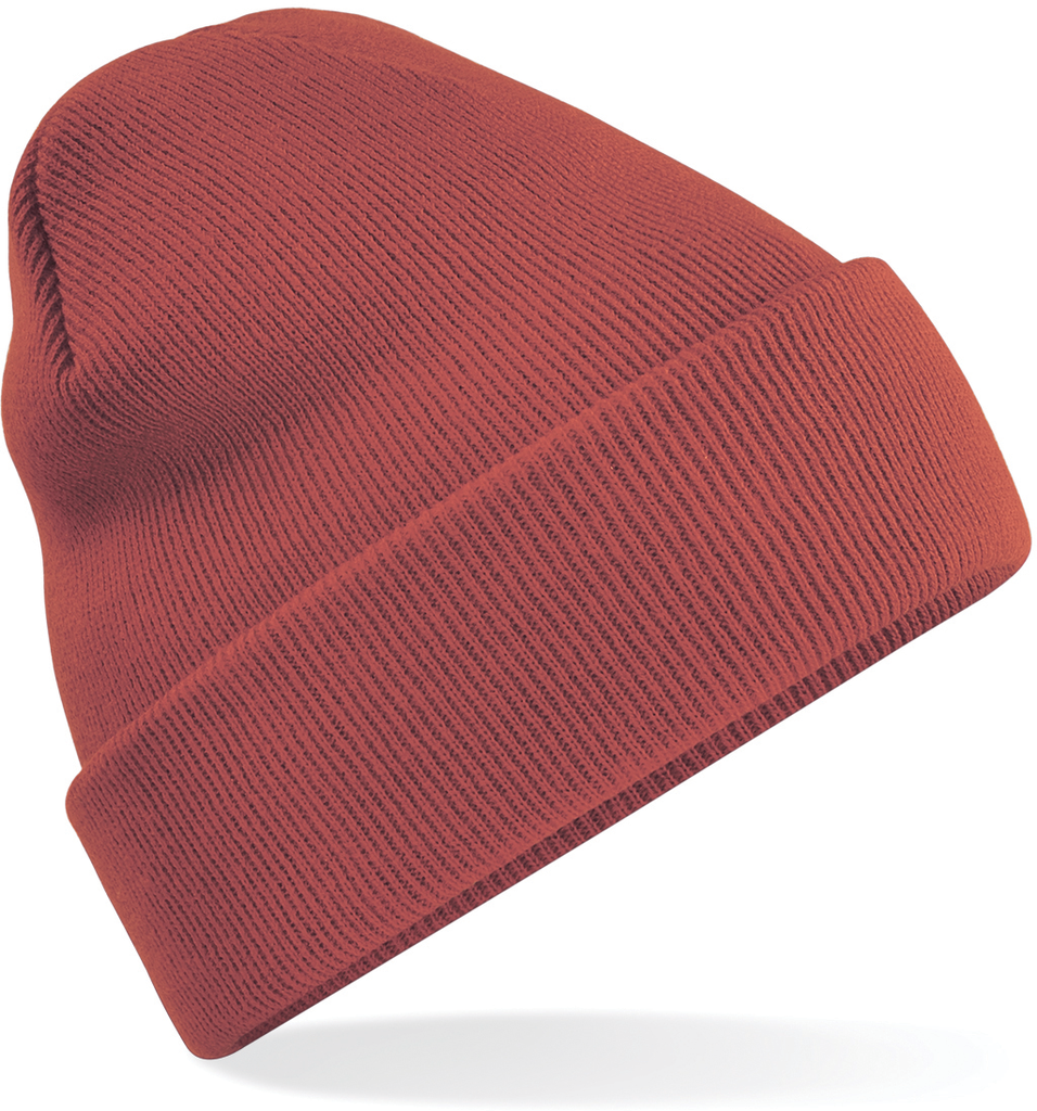 Beechfield® Bonnet Original à revers Orange rust (B45)