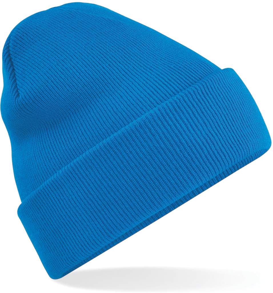 Beechfield® Bonnet Original à revers Sapphire Blue (B45)
