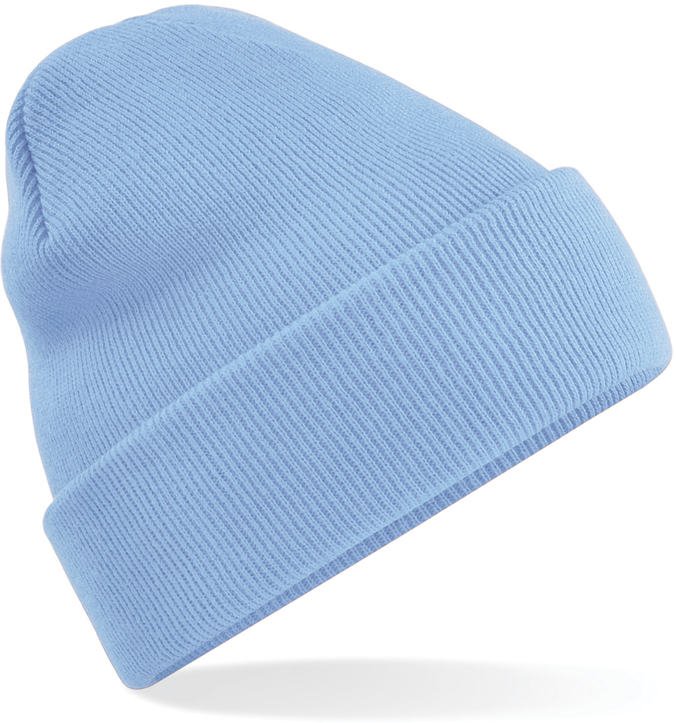 Beechfield® Bonnet Original à revers Sky Blue (B45)