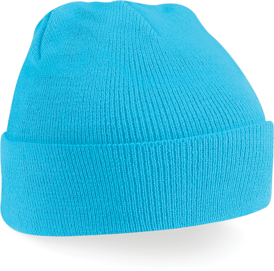 Beechfield® Bonnet Original à revers Surf Blue (B45)