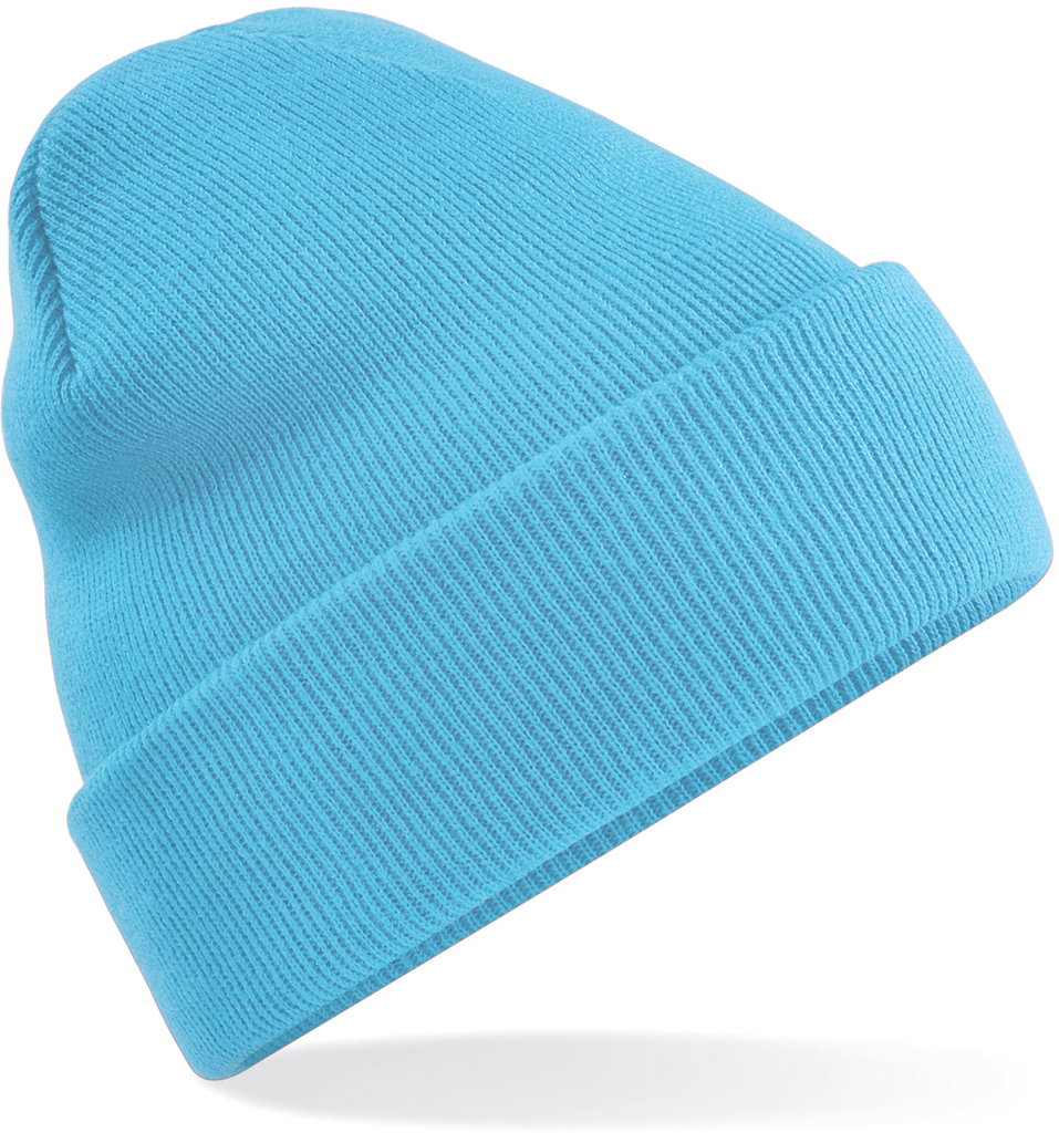 Beechfield® Bonnet Original à revers Surf Blue (B45)