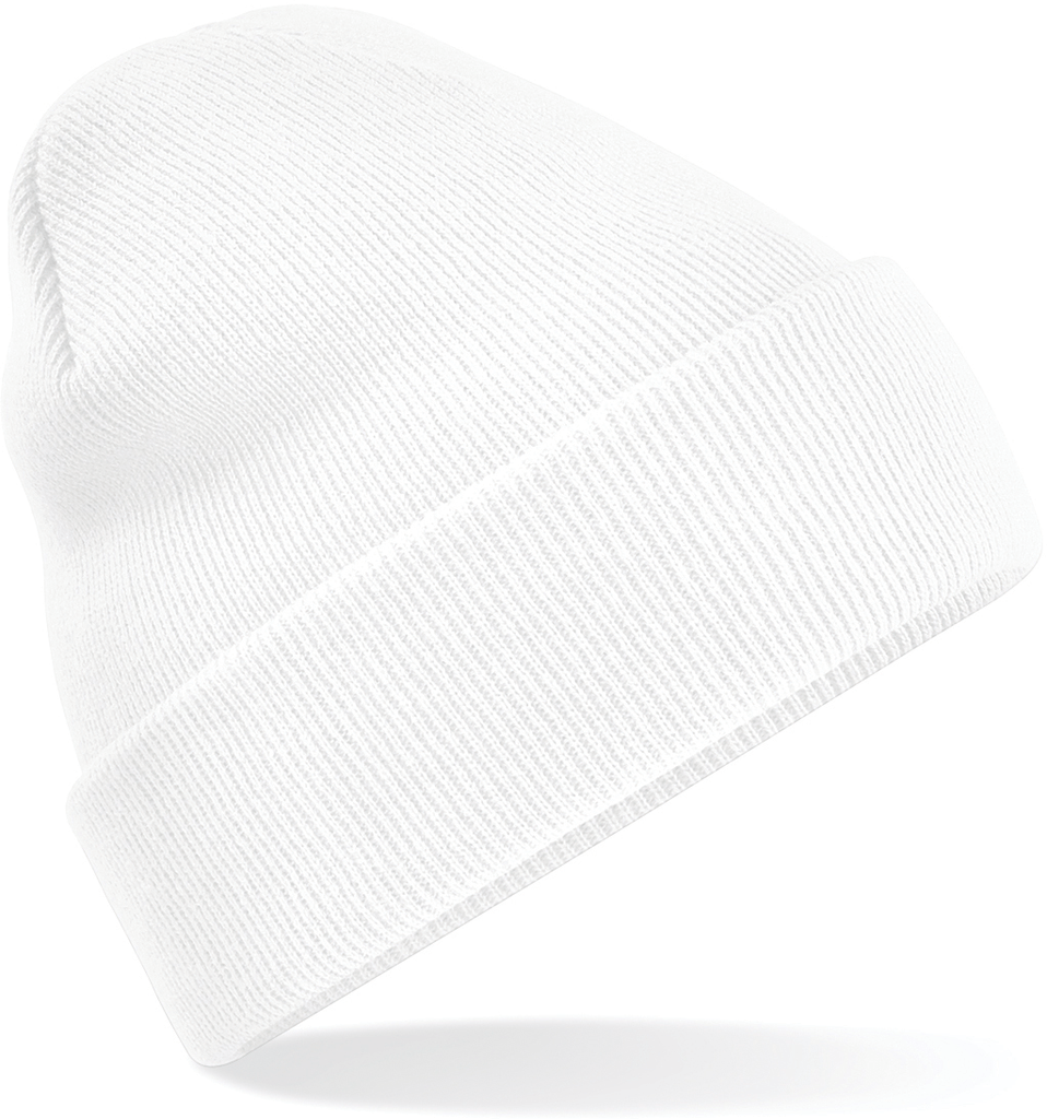 Beechfield® Bonnet Original à revers White (B45)