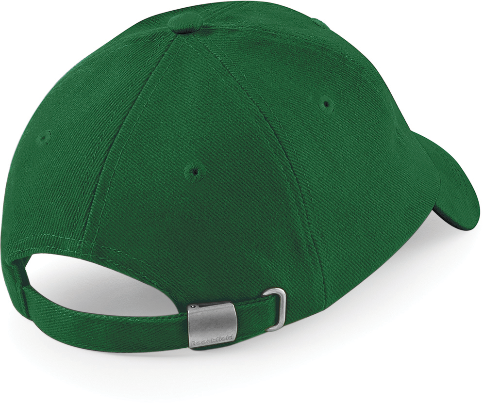 Beechfield® Casquette homme profil bas en coton brossé - 6 panneaux Forest Green (B57)
