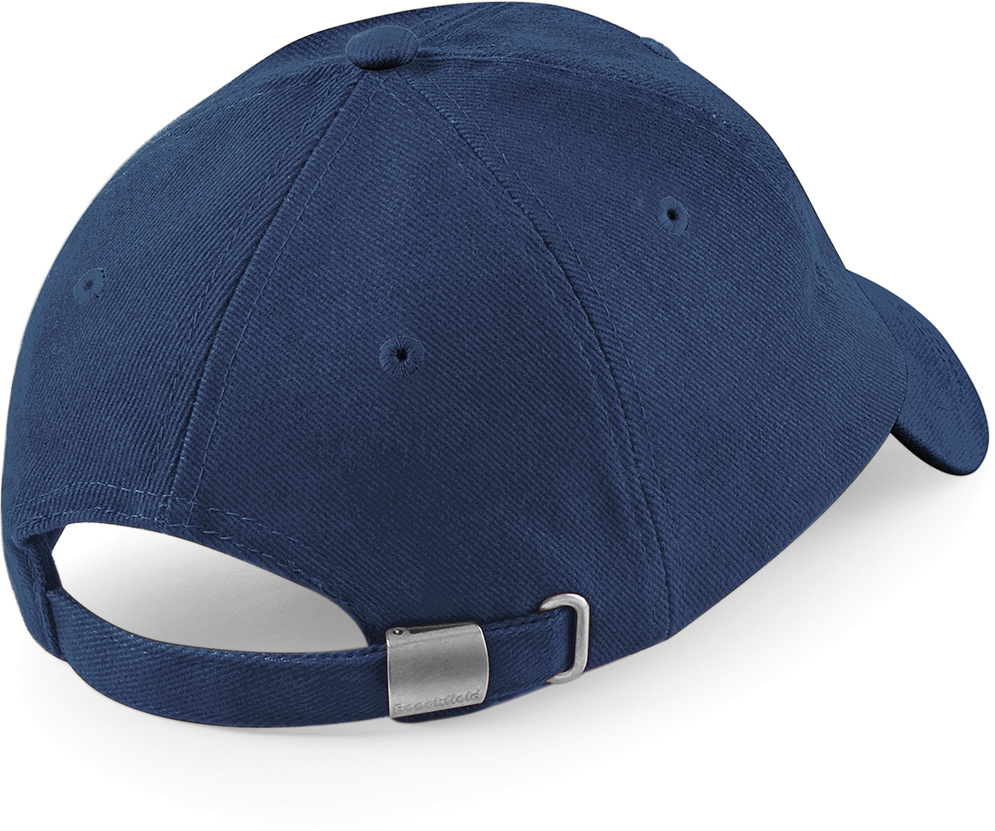 Beechfield® Casquette homme profil bas en coton brossé - 6 panneaux French Navy (B57)